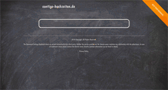Desktop Screenshot of contigo-hochzeiten.de